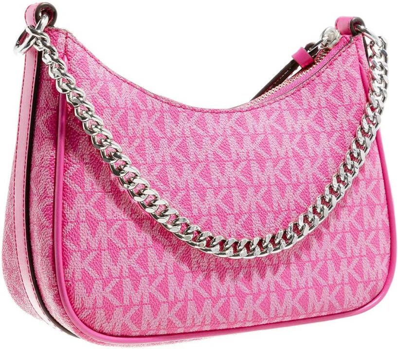 Michael Kors Pochettes Jet Set Charm Small Chain Pouchette in roze