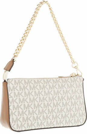 Michael Kors Dameshandtas Stijlvol Ontwerp Beige Dames