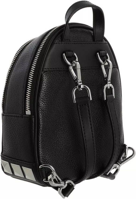 Michael Kors Rugzakken Brooklyn Extra Small Cnv Messenger Backpack in zwart