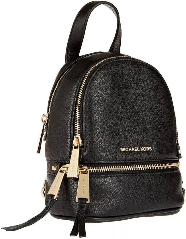 Michael Kors Rugzakken Extra Small Messenger Backpack in zwart