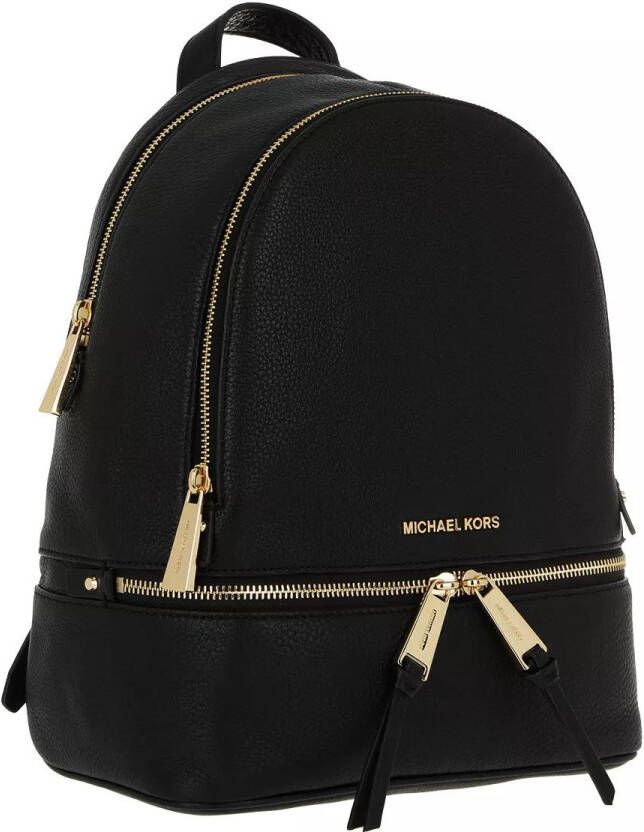 Michael Kors Rugzakken Rhea Zip Medium Backpack in zwart