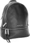 Michael Kors Rugzakken Rhea Zip Medium Backpack in zwart - Thumbnail 2