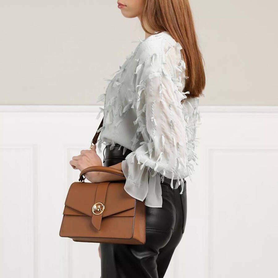 Michael Kors Satchels Greenwich Medium Th Satchel in bruin