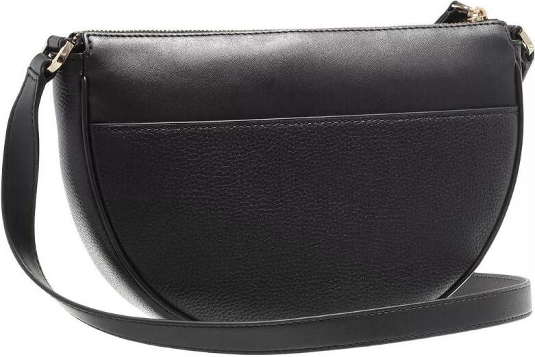 Michael Kors Satchels Md Half Moon Messenger in zwart
