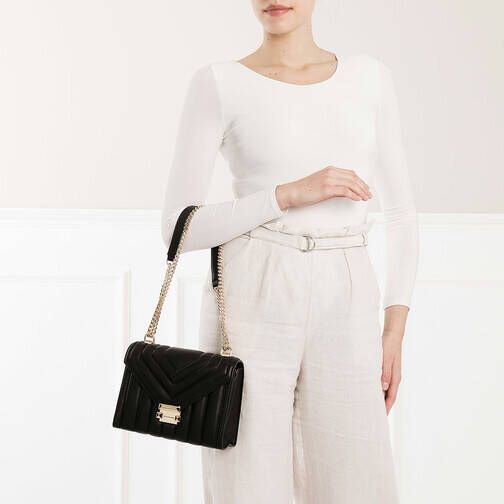 Marc Jacobs Shoppers & Totes 'The Crystal Canvas Small Tote' Handbag in zwart
