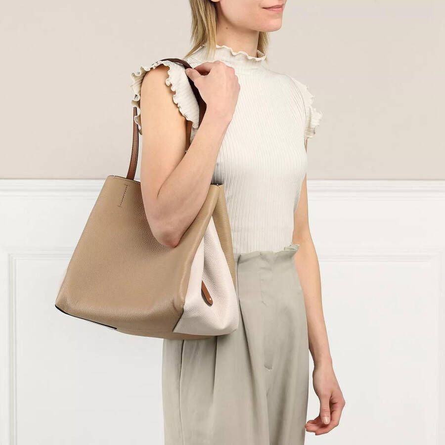 Michael Kors Totes Large Open Tote in beige