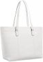 Michael Kors Totes Slater Large Top-Zip Tote in wit - Thumbnail 1