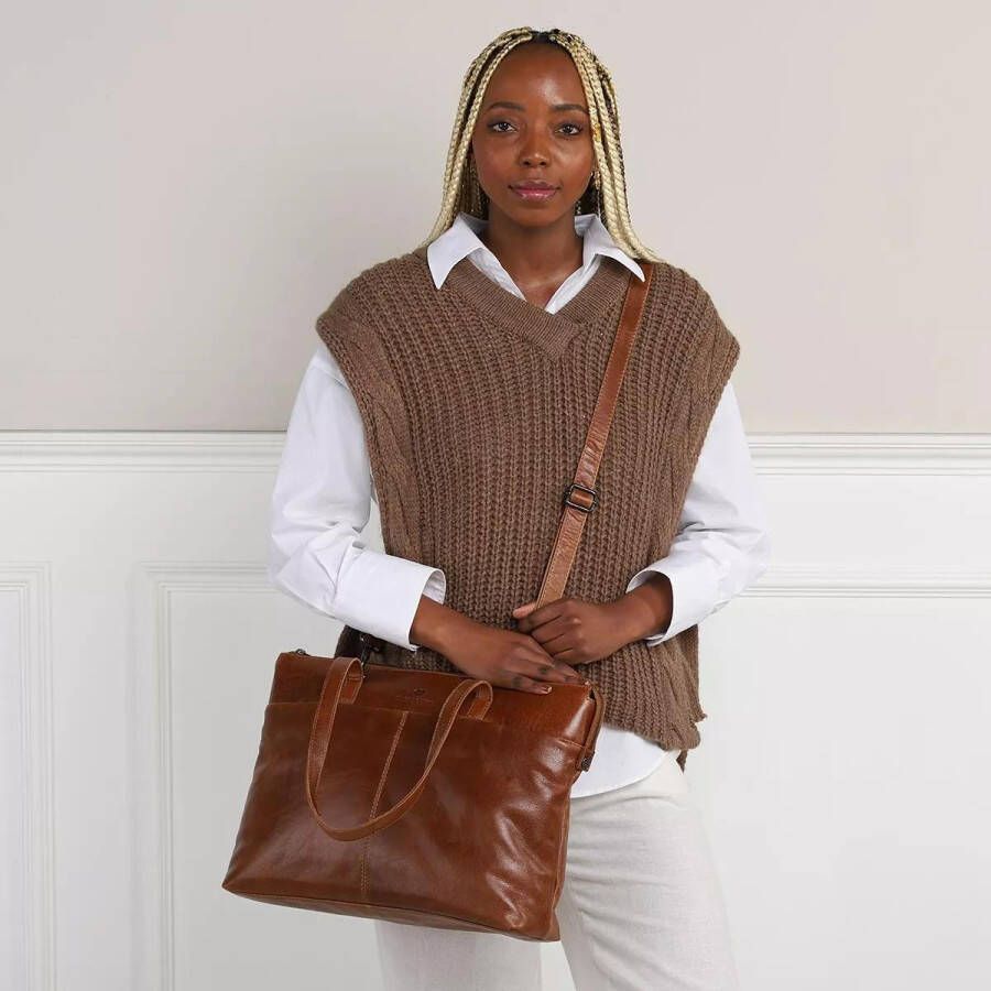 Micmacbags Shoppers Porto in cognac
