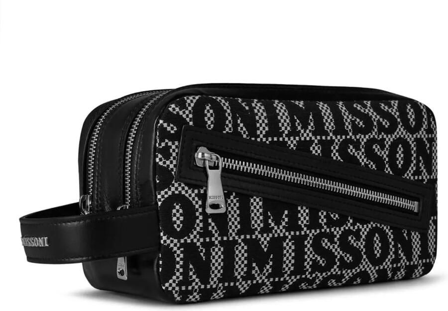 Missoni Clutches Logo Clutch Bag in zwart