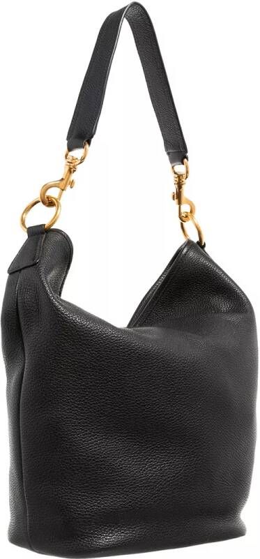 Miu Hobo bags Handbag With Hook Closure in zwart