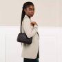 Miu Shoppers & Totes Logo Tote Bag Nappa Leather in zwart - Thumbnail 1