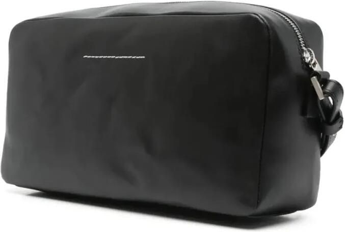 MM6 Maison Margiela Hobo bags Numbers-Plaque Cross Body Bag in zwart