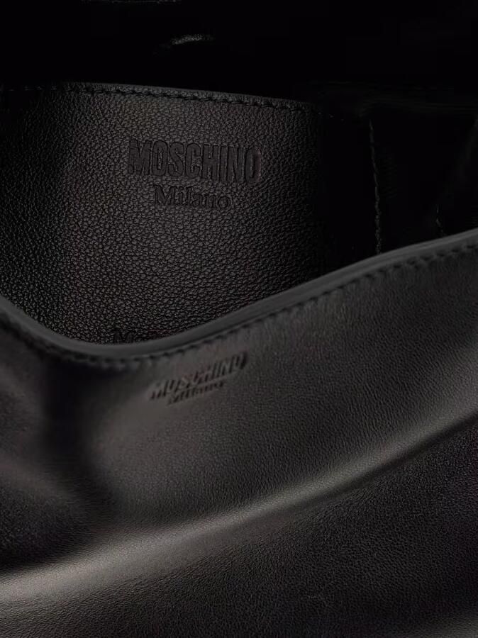 Moschino Hobo bags ' Handle Me Bag Small' Handbag in zwart - Foto 5