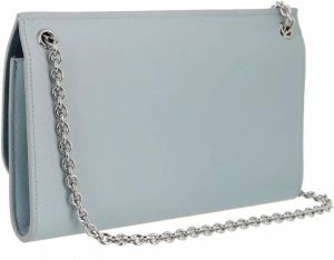 Mulberry Clutches Amberley Clutch Leather in light blue