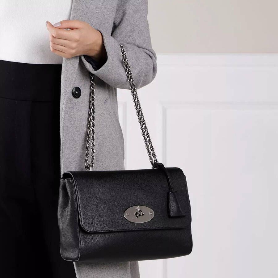 Mulberry Crossbody bags Lily Medium Crossbody Bag Leather in zwart