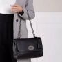 Mulberry Crossbody bags Lily Medium Crossbody Bag Leather in zwart - Thumbnail 1
