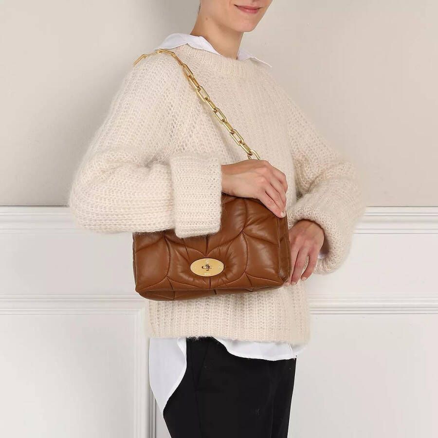 Mulberry Crossbody bags Softie Pillow Crossbody Nappa Leather in cognac