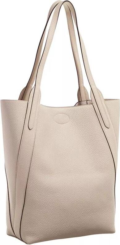 Mulberry Grained Leather Bayswater Tote Bag Beige Dames