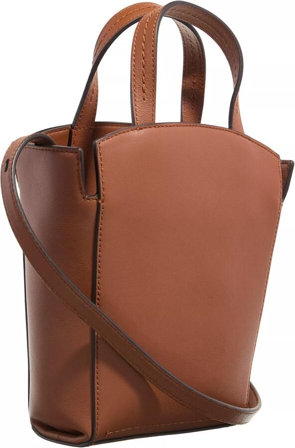 Mulberry Shoppers Clovelly Mini Tote Refined Calf in bruin