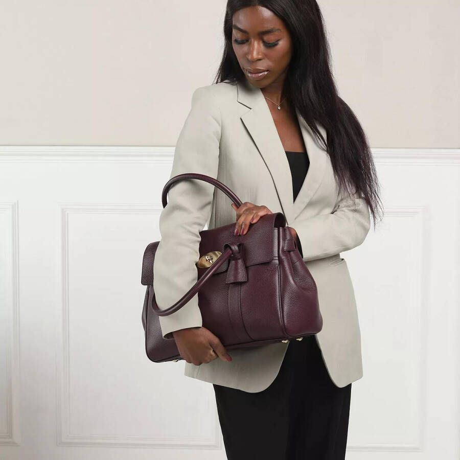 Mulberry Satchels Bayswater Satchel Bag in rood