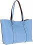 Mulberry Shoppers Bayswater Shopping Bag Leather in blauw - Thumbnail 1