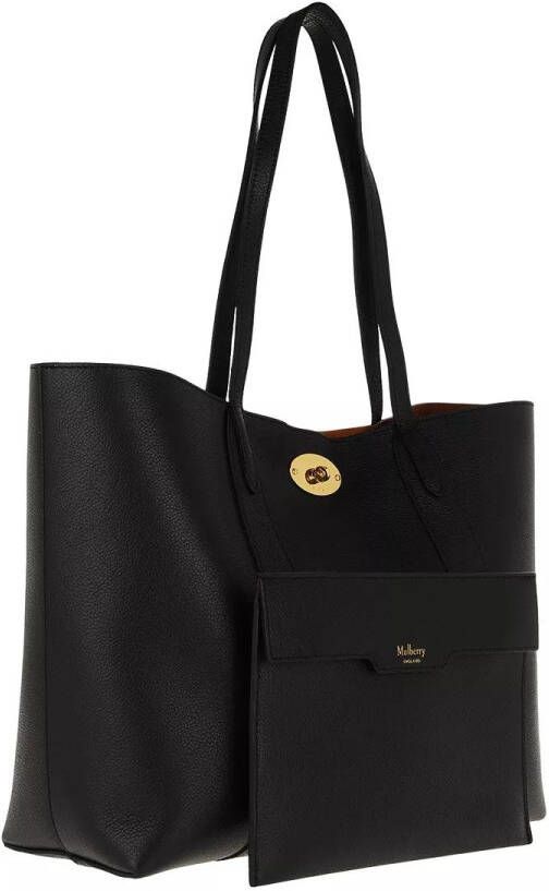 Mulberry Shoppers Bayswater Tote Small Classic in zwart