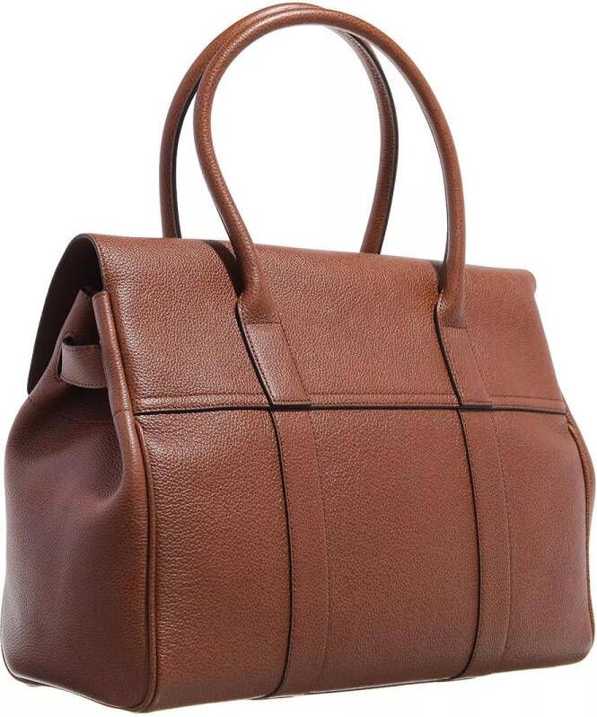 Mulberry Totes Bayswater Two Tone Small Classic Grain in bruin
