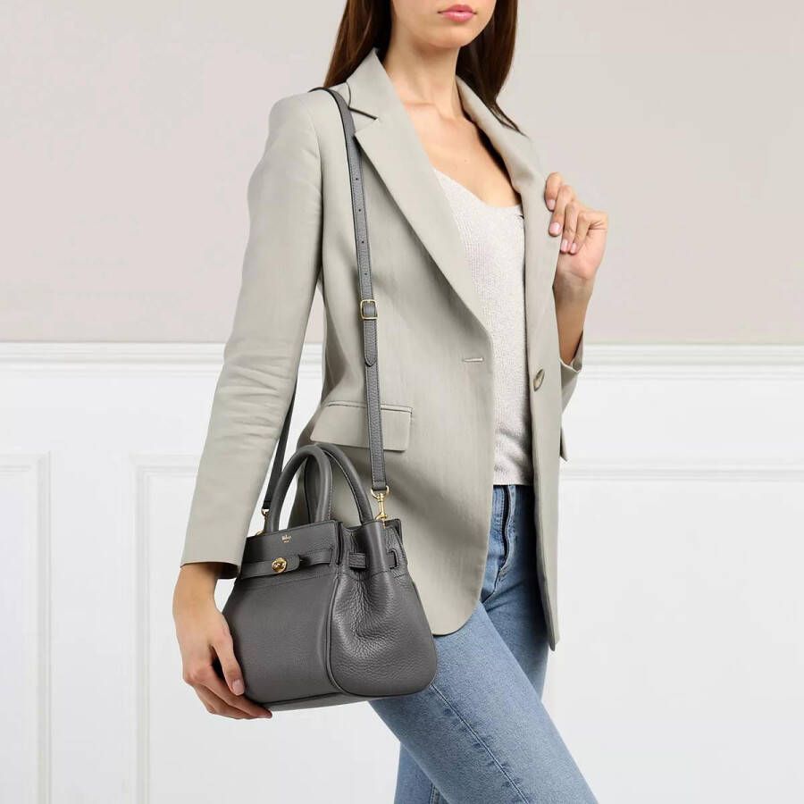 Mulberry Totes Small Belted Bayswater in grijs