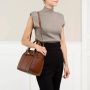 Mulberry Shoppers & Totes Small Zipped Bayswater in bruin - Thumbnail 1