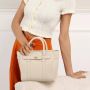 Mulberry Beige Leren Handtas met Afneembare Band Beige Dames - Thumbnail 1