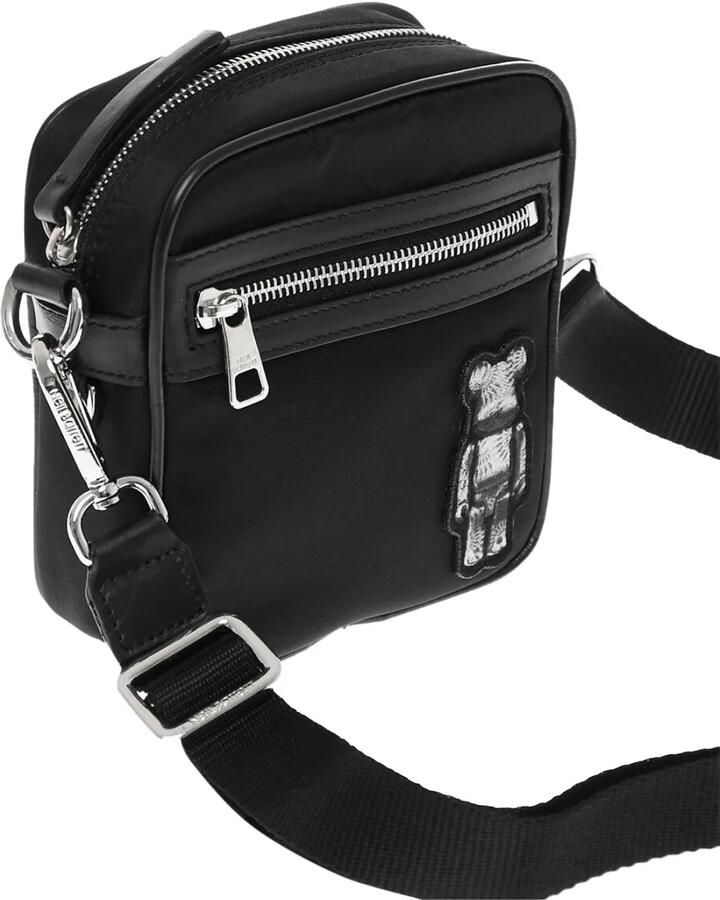 Neil Barrett Hobo bags Bearbrick Logo Nylon Twill Crossboby Bag in zwart - Foto 2
