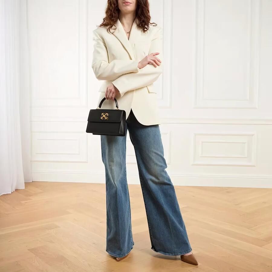Off-White Crossbody bags Jitney 1.4 Top Handle Chain in zwart - Foto 2