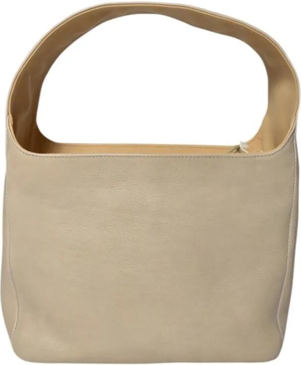 Our Legacy Crossbody bags Rectangular Handbag In Soft Italian Leather in beige