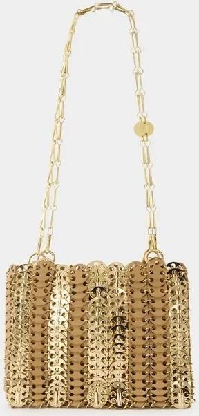 Paco Rabanne Hobo bags Purse Leather Gold in goud