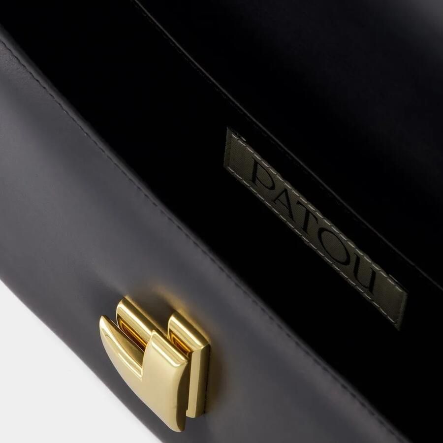 Patou Hobo bags Jp Classic Shoulder Bag Leather Black in zwart - Foto 2