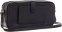 PATRIZIA PEPE CompactBoarded-print Mini Tas met Rits Black Dames - Thumbnail 1