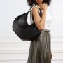 Patrizia Pepe Hobo grote armband Zwart - Thumbnail 3