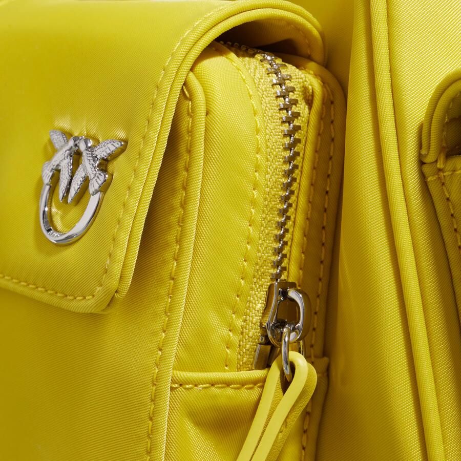 Pinko Gele Schoudertas Modieuze Stijl Yellow Dames
