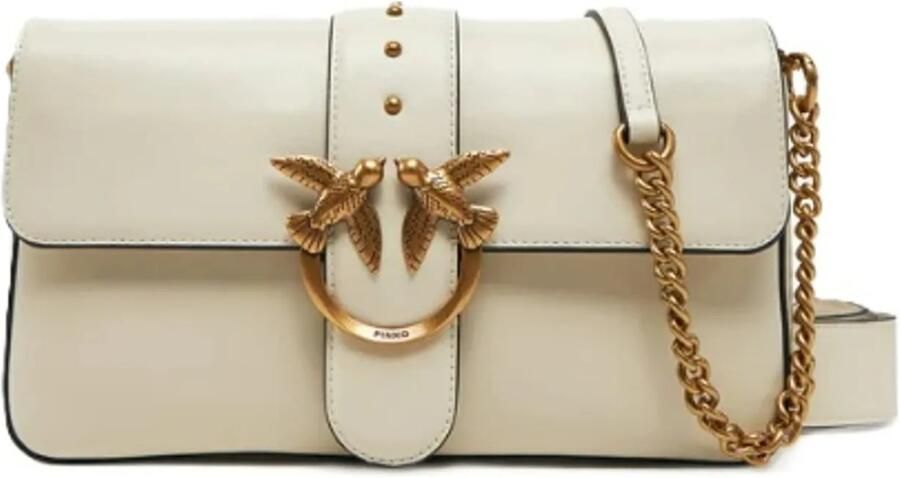 Pinko Crossbody bags Crossbody bag 'Love One Classic' in wit - Foto 3