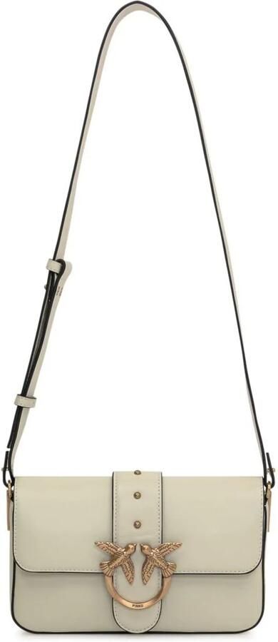 Pinko Crossbody bags Crossbody bag 'Love One Mini' in wit - Foto 4
