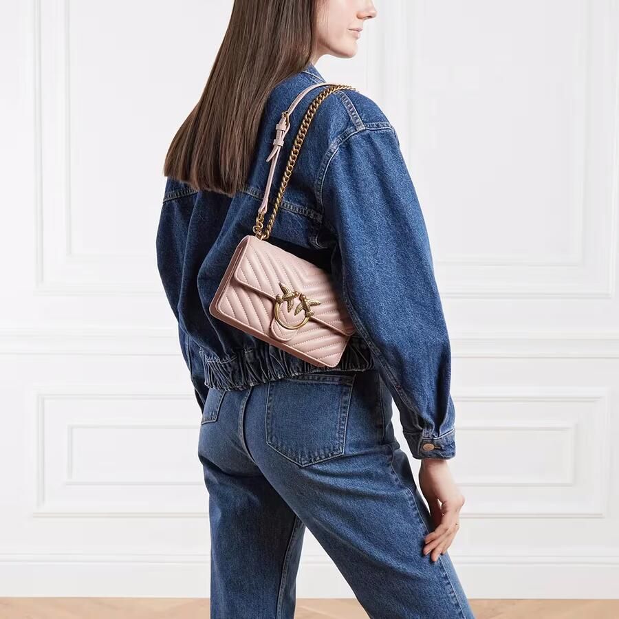 Pinko Stijlvolle Dames Tas Herfst Winter Collectie Pink Dames - Foto 2