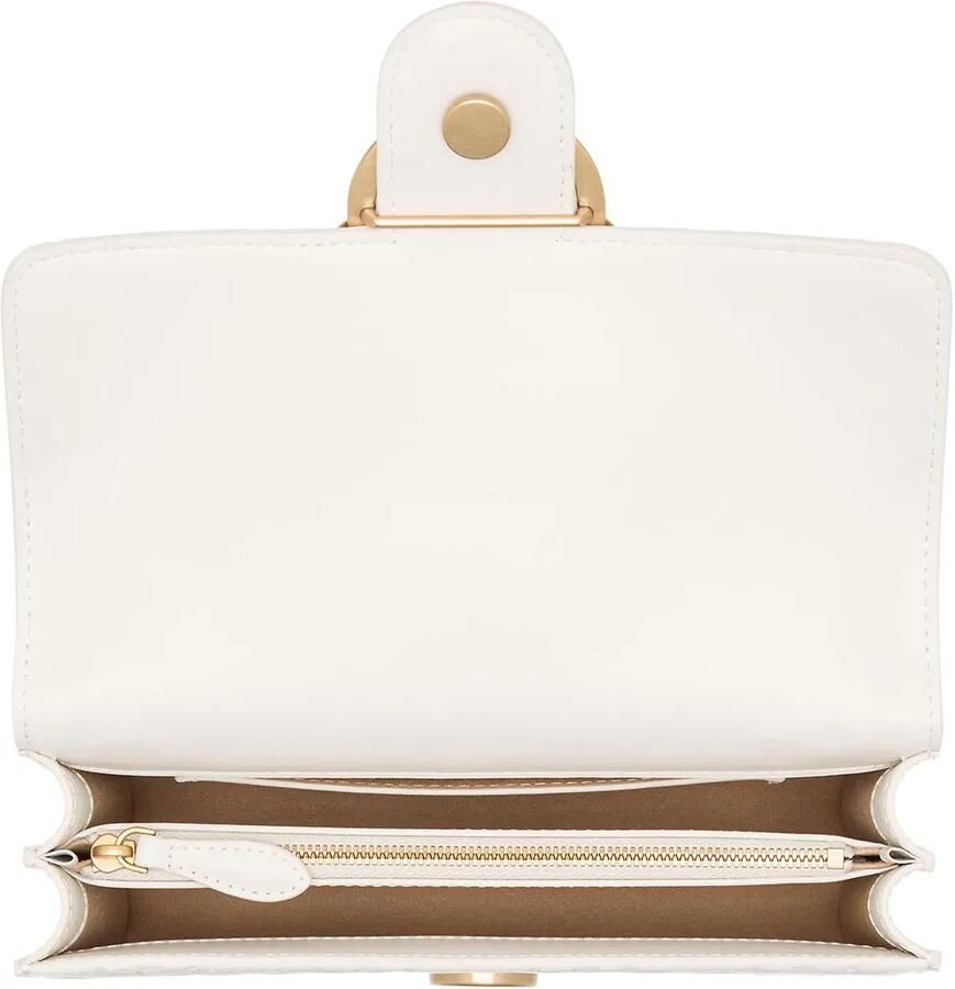 Pinko Witte Chevron Gewatteerde Schoudertas White Dames - Foto 2