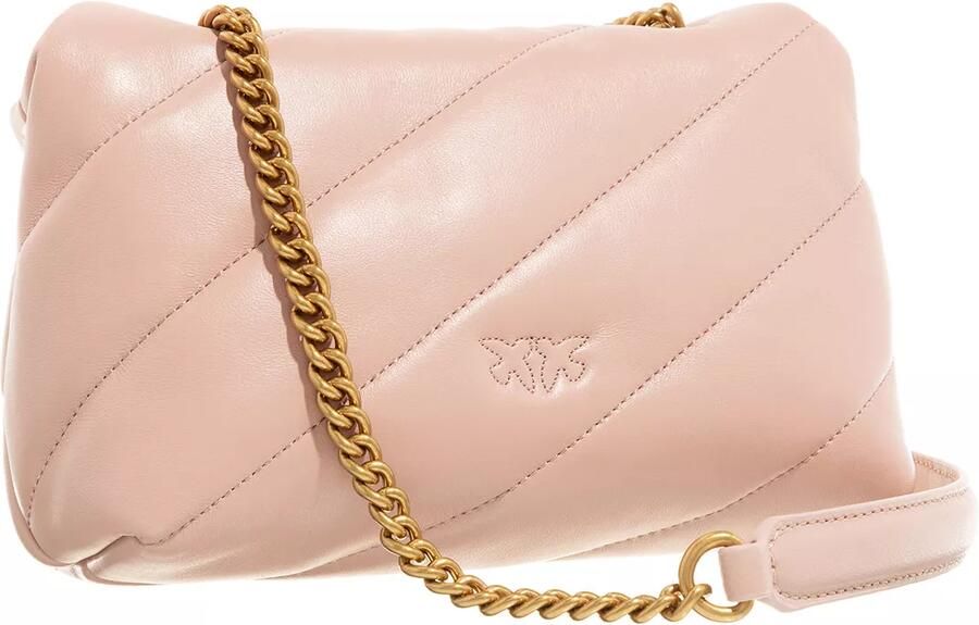 Pinko Mini Love Classic Puff Maxi Gewatteerde Roze Tas Pink Dames - Foto 6