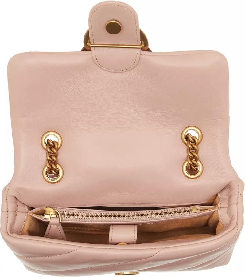 Pinko Mini Love Classic Puff Maxi Gewatteerde Roze Tas Pink Dames - Foto 5