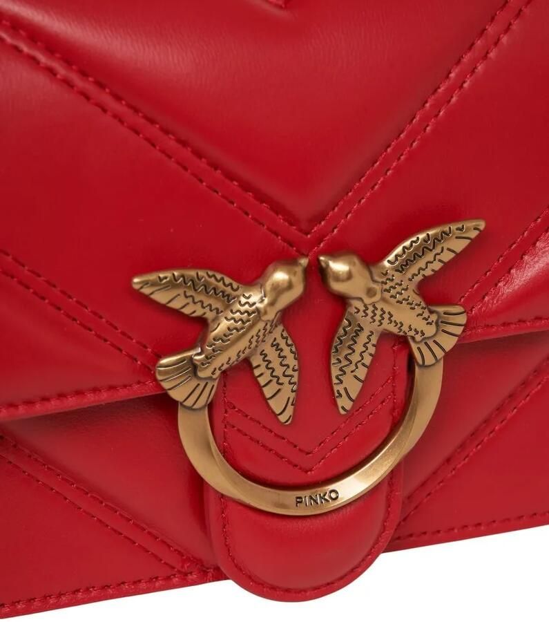 Pinko Crossbody bags Shoulder Bag 'Mini Love Bag' in rood