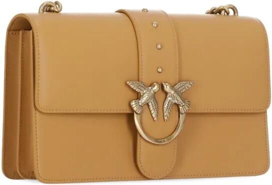 Pinko Hobo bags Brown Leather Shoulder Bag in bruin - Foto 4