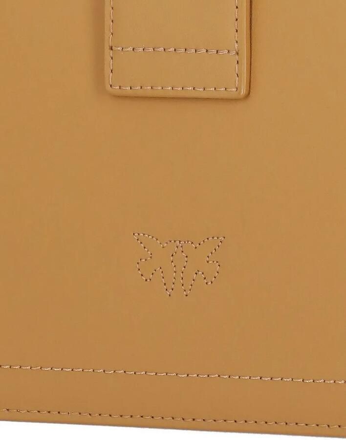 Pinko Hobo bags Brown Leather Shoulder Bag in bruin