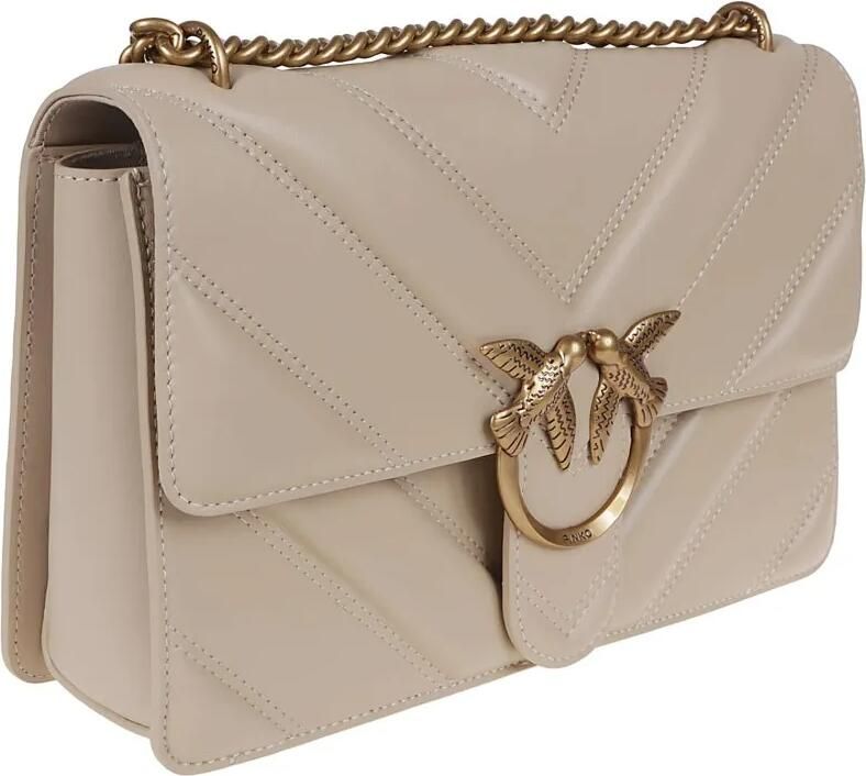 Pinko Hobo bags Love Bag In Nappa in beige