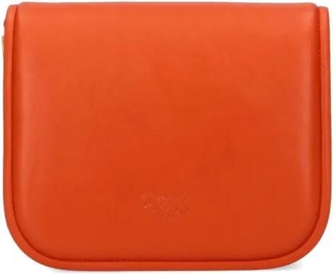 Pinko Hobo bags "Love Box Bag" – Orange in oranje