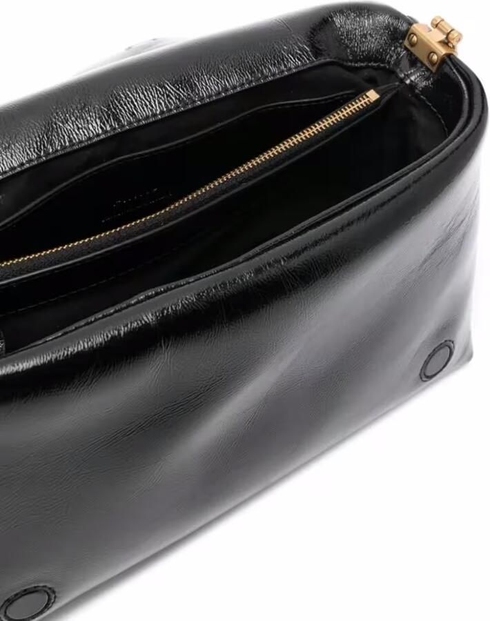 Pinko Hobo bags Love Leather Crossbody Bag in zwart - Foto 2